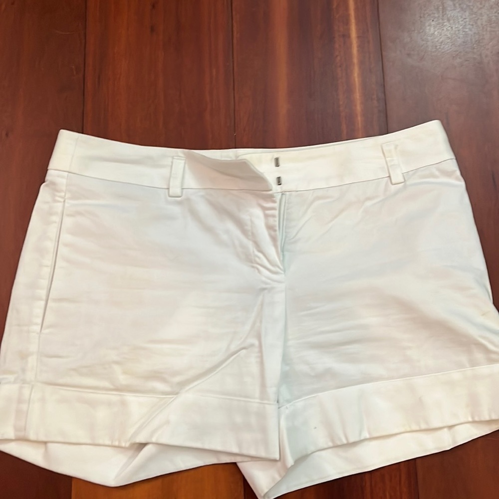 Express white shorts